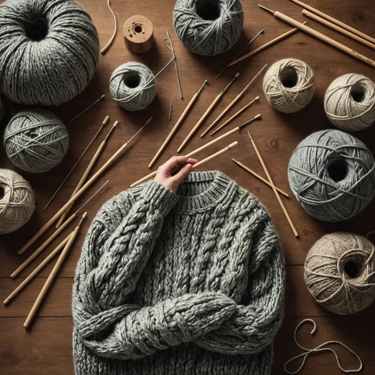 Откройте для себя мир рукоделия: как связать кофту спицами
