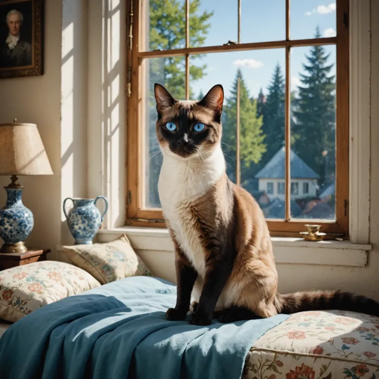 Очарование мира животных: почему кошки с голубыми глазами завораживают миллионы