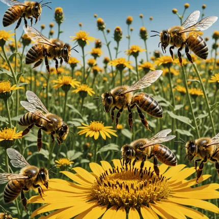 Пчелы: тайны их танца и значение пыльцы для экосистемы